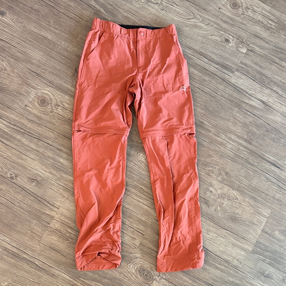 L.L. Bean Cresta Kids Cargo Pants Lightweight Outdoor Zip off size 12